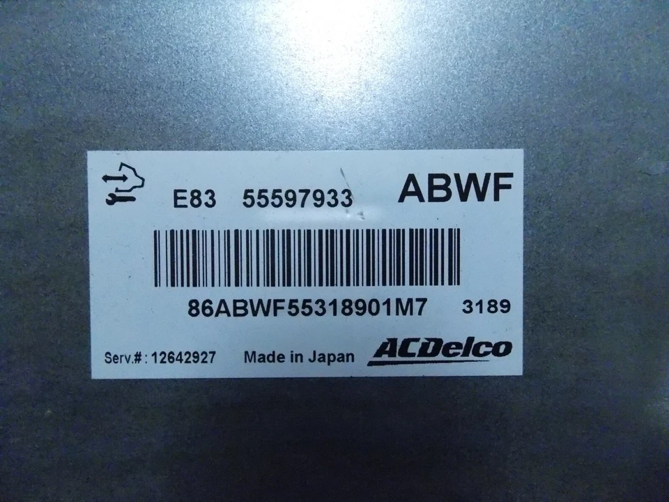 Steuergerät ECU MSG Motor Motorsteuergerät Opel Corsa D 55597933 - Bild 3 von 4