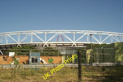 Photo 6x4 View of the Olympic Stadium and Arcelo-Mittal Orbit from the Ri c2015