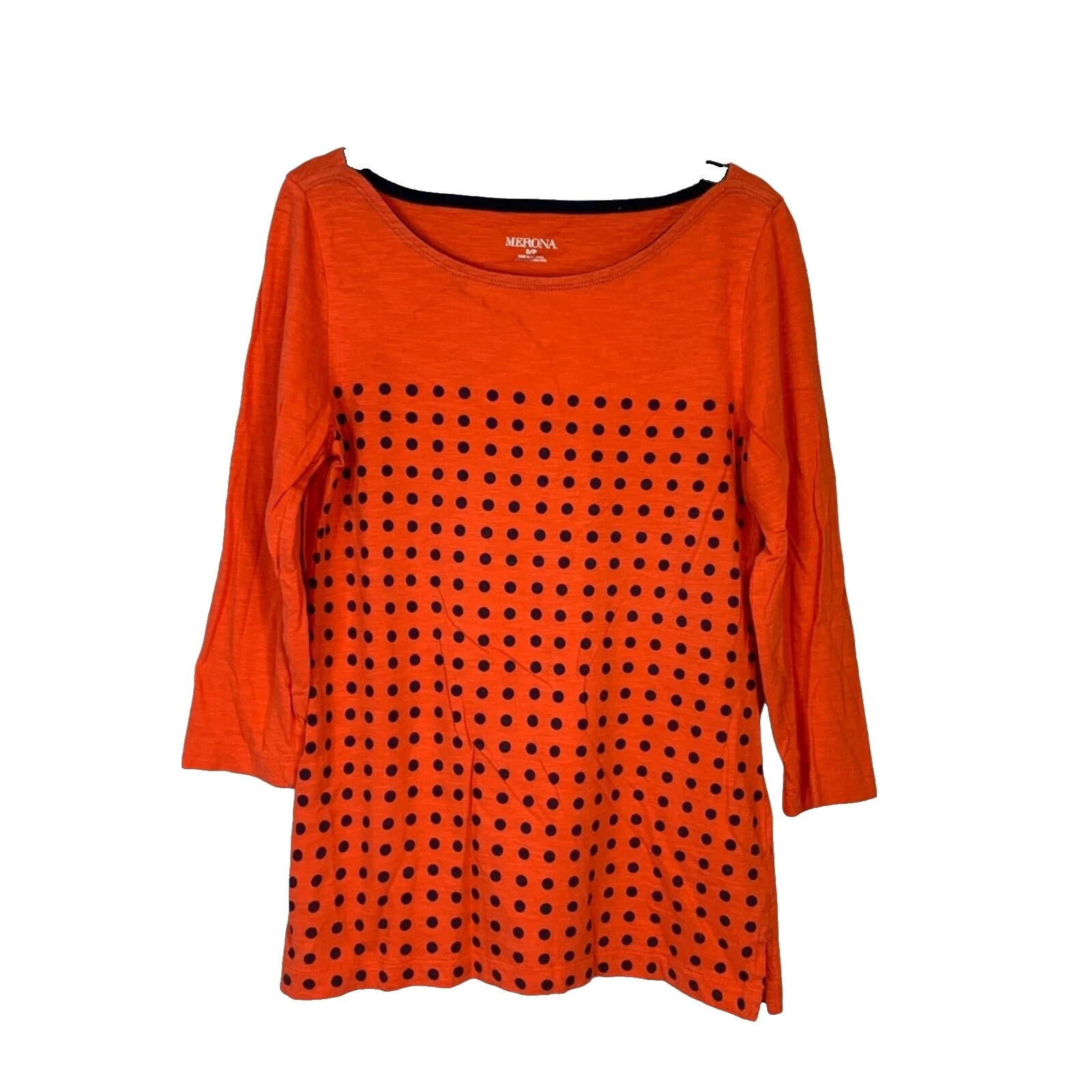 Top de lunares Algodón Merona para Mujeres