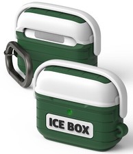 For AirPods 3 Case 3rd Generation Ringke Ice Box Silicone Cover with Carabiner