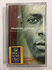 YOUSSOU N'DOUR - FROM VILLAGE TO TOWN - MUSICASSETTA NUOVA SIGILLATA