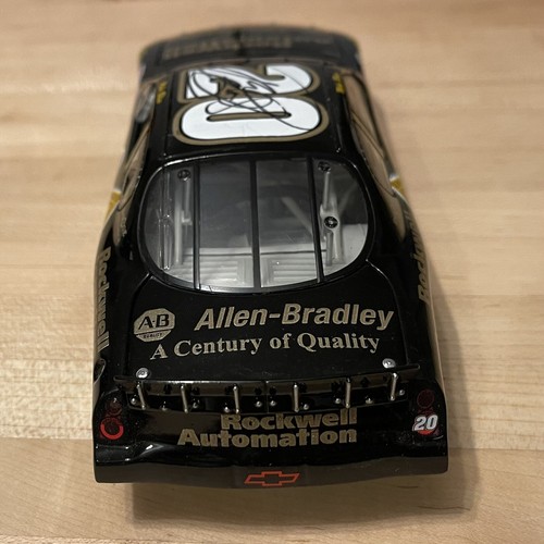 2003 NASCAR Mike Bliss #20 Rockwell Automation Allen Bradley Model Car Autograph - Picture 6 of 16