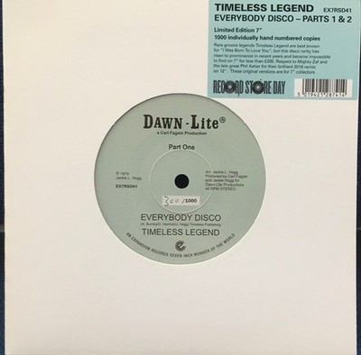 Timeless Legend - Everybody Disco - Parts 1 & 2 (7'', RSD, Ltd, Num) (Mint (M)) -