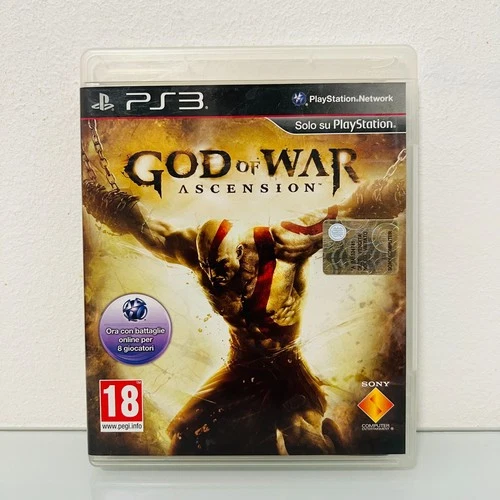 God of War Ascension PS3 PlayStation 3 ITALIAN Complete WORKING
