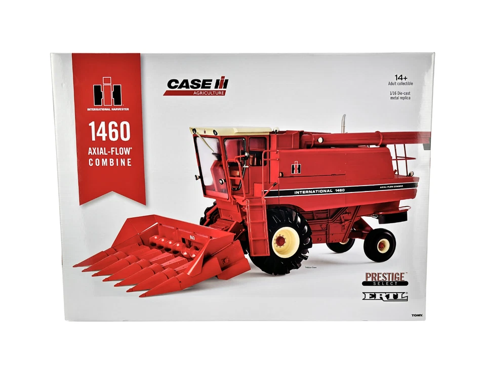 1/16 International 1460 Combine Corn & Grain Head ERTL Case IH Prestige ZFN44291 - Image 2 of 4