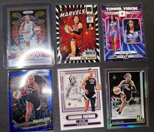 Aja Wilson Lot 2025 WNBA Marvel Groovy Franchise Feature Tunnel Vision Prizm MVP