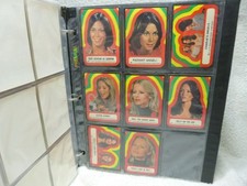 Grease 1978 Trading Cards Series 1 Complete 66 Card Set + 11 STICKERS + PUZZLE