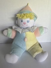 Vintage Eden Plush Clown Wind Musical You Are My Sunshine Pastel Stuffed Toy