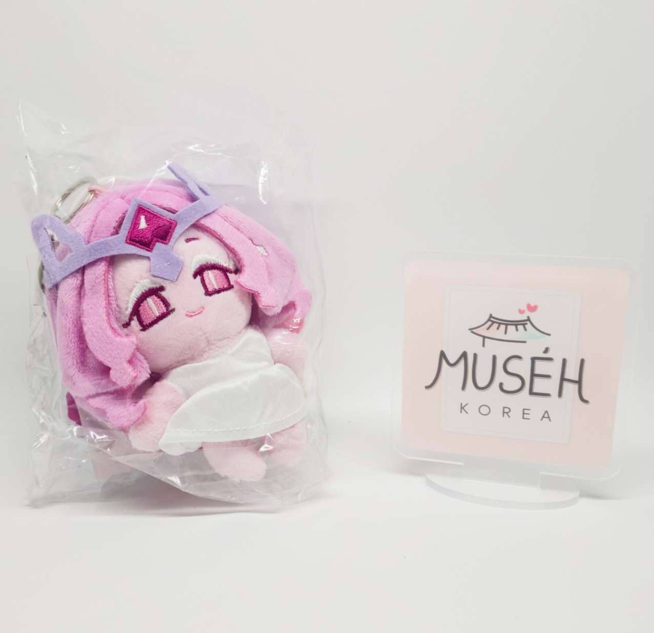 OFFICIAL Cookie Run Kingdom Eternal sugar 5th Anniversary Plush Keyring Doll
