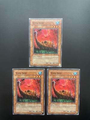 Yugioh Yomi Ship PGD-071 1st Edition Common LP/MP X3