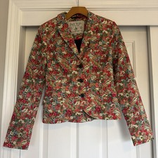 Jack Wills x Liberty London «Thorpe» Floral Blazer UK 10/US 6