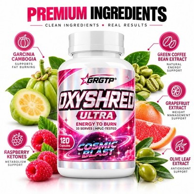 Oxyshred Capsules - Promote Immunity, Support Muscle Growth, Recovery,and Energy