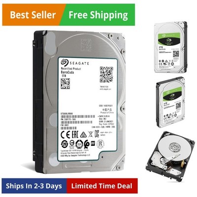 BarraCuda Internal Hard Drive 5TB SATA 6Gb/s 128MB Cache 2.5-Inch 15mm Renewed