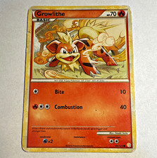 Growlithe 65/123 HeartGold SoulSilver Regular Common HP70 English on eBay