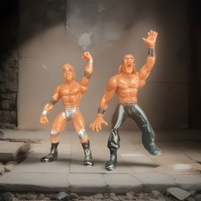 WWE Great Khali Mr Kennedy Ken Anderson Mini Action Figure Jakks Pacific 2006 2”