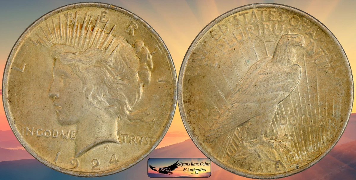 1924 Peace Dollars for sale | eBay