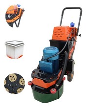 220V Dustless Floor Sander16.1" Grind Wide Concrete Floor Grinder Polisher Syste