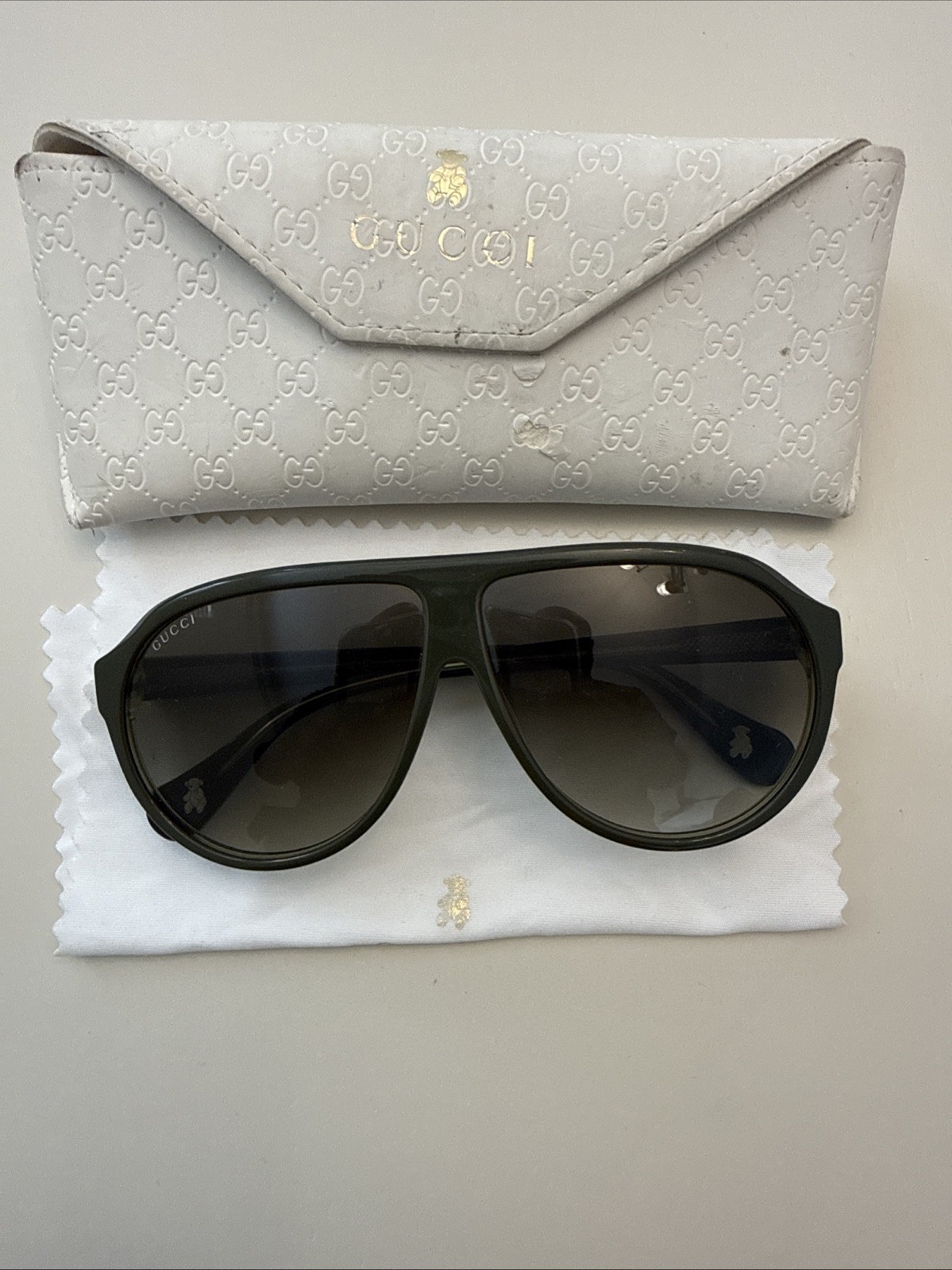 Gucci Kids Sunglasses GG5000/C/S 60TPN 55-08Olive Green Fram