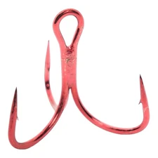 Mustad KVD 1x Strong 2x Short RB Triple Grip Treble Hooks -11 Pk  Choose Size