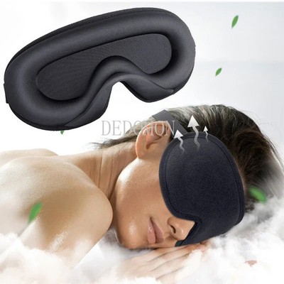 3D Sleep Mask Eyeshade Block Out Light Sleeping Aid Eyepatch Sleeping Mask for E
