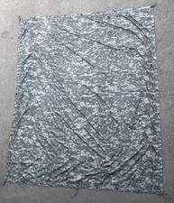 US Military Army Field Tarpaulin ACU Green Reversible Tarp 90" x 80" Fair