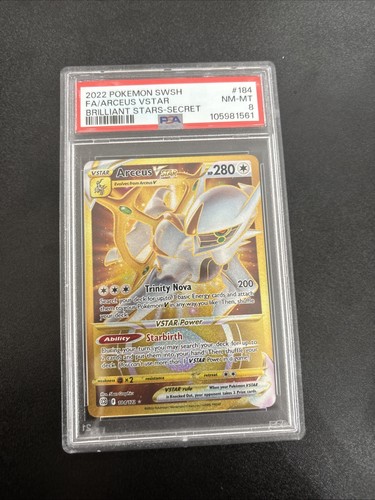 Arceus VSTAR graded PSA 8 for sale on eBay