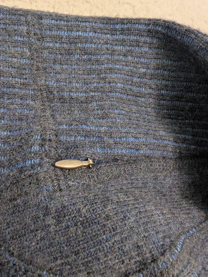 Chaqueta Mountain Hardwear Sarafin para mujer pequeña azul cremallera completa mezcla de lana y nailon Foto 3 de 4