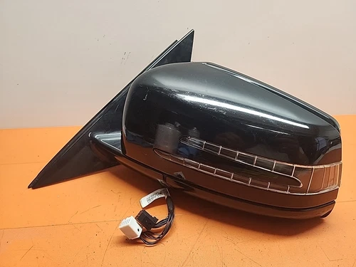 2010  MERCEDES E350  LEFT SIDE VIEW MIRROR BLACK OEM Sedan Memory W/O Auto Fold