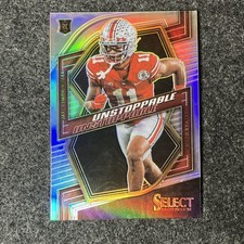 2023 Select Draft Picks - Unstoppable Jaxon Smith-Njigba #UN-9 Silver Prizm (RC)