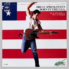Bruce Springsteen 1984 Born In The U.S.A. Japan 7" Picture Sleeve Single 07SP850