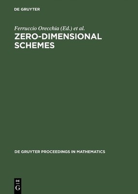 Zero-Dimensional Schemes by Ferruccio Orecchia, Luca Chiantini - 9783110139341
