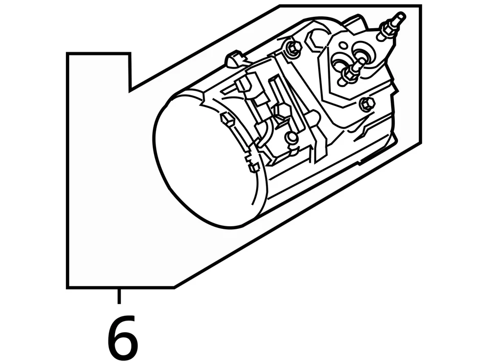 AC Compressor VIN 9 8th Digit Turbo R1234YF Fits 17-20 MKZ 796664 - Image 4 of 4
