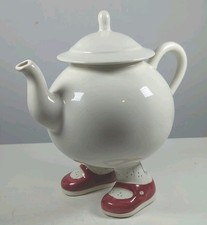 VINTAGE UNMARKED WALKING WARE CARLTON WARE TEAPOT