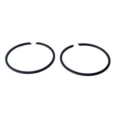 2x 100cc 50mm Piston Rings For Motorised Motorized Push Bike Bicycle aq