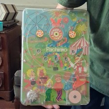 Vintage Alarm Pinball Pachinko Game Board Carnival Theme Arcade Machine