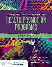 Planning, Implementing and Evaluating Health Promotion Programs P