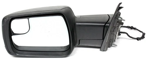 OEM Left Driver Side Exterior Mirror For Ram 1500 Black Textured 68462769AA