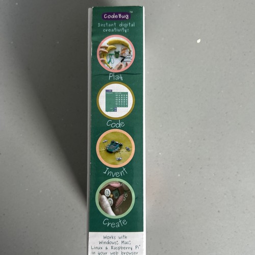 CodeBug Code Bug Programming Coding Gadget (Win, Mac, Linux, Raspberry Pi) BNIB - Afbeelding 4 van 4