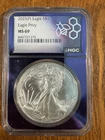 2025(P) $1 American Silver Eagle NGC Graded MS69 with Eagle Privy 🦅