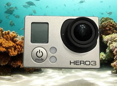 GoPro Hero 3 Action Camera   4K Video, Underwater Video Camera 