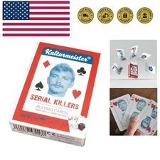 Serial Killer Playing Cards - Psycho Killer Card Game, Theme Poker Cards for ...