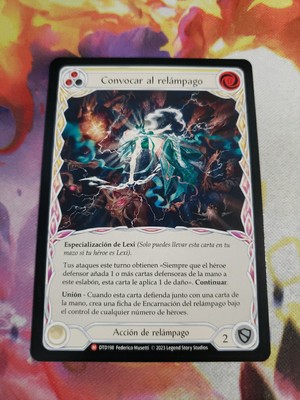 SPANISH Call Down the Lightning Non Foil NM Flesh and Blood Dusk Till Dawn