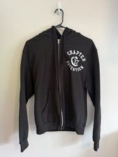 Chapter Seventeen Mens S Black Full Zip Hoode...