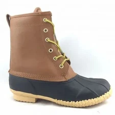 Duck Style Boots: Sizes 7-13: Waterproof, Thinsulate, Leather |Free Ship|