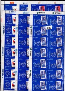 /// 14X ROMANIA 2004 MNH ORGANIZATIONS BIRDS SPACE UPU ANIMALS