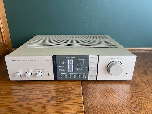RARE Pioneer A‑6 Integrated Stereo Amplifier Hi-Fi Separate - Vintage Separate