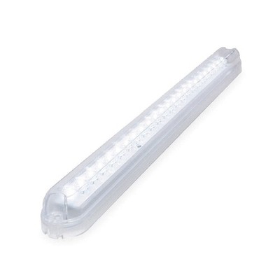 GROTE 60581 Courtesy Light,Rectangular,Clear, White 2VPD5
