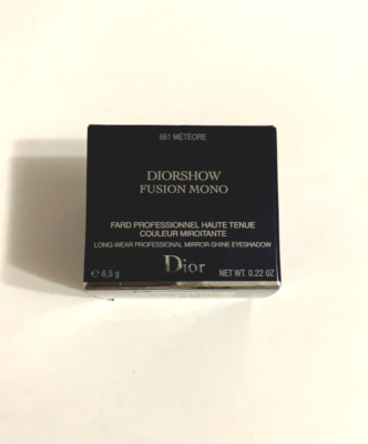 DIORSHOW FUSION MONO MIRROR-SHINE EYESHADOW 0.22oz FULL SIZE NIB choose one
