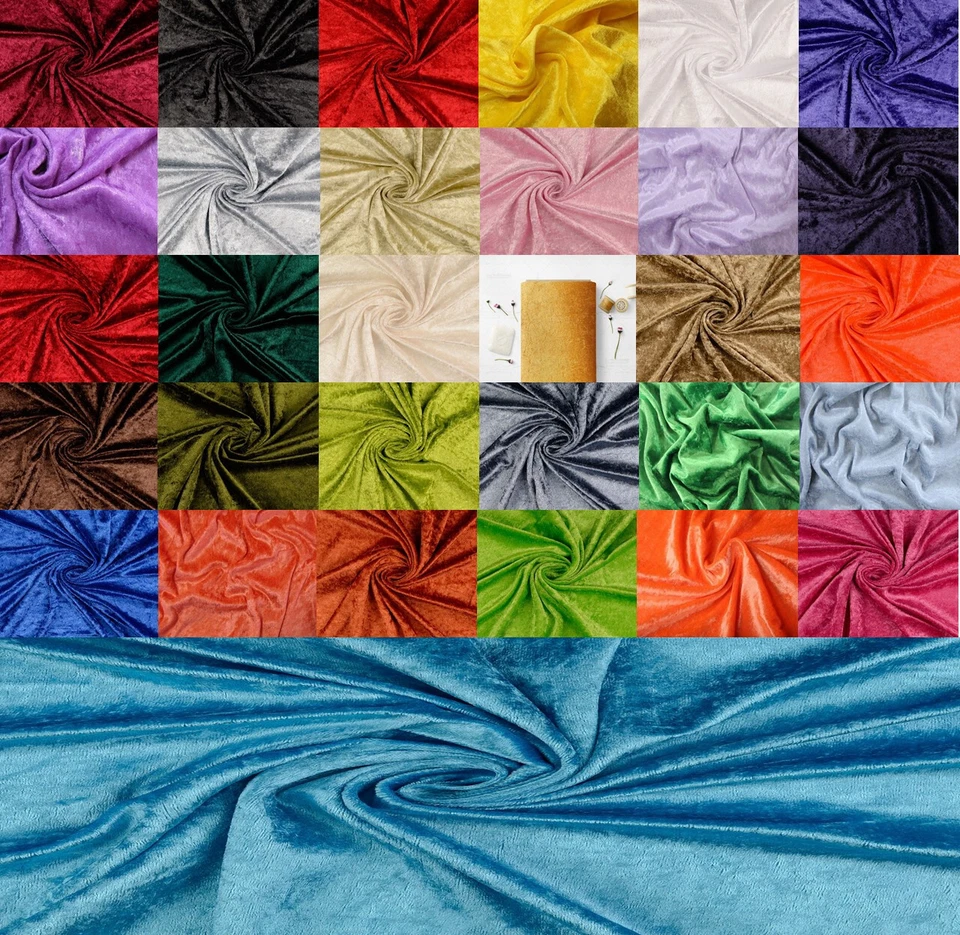 PANNESAMT Samt Stoff Meterware weich fallend glänzend DUNKELGRÜN EUR 4,98/m - Bild 2 von 2