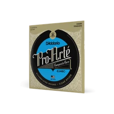 D'Addario Pro-Arte EJ46C Composite Classical Guitar Strings, Hard Tension
